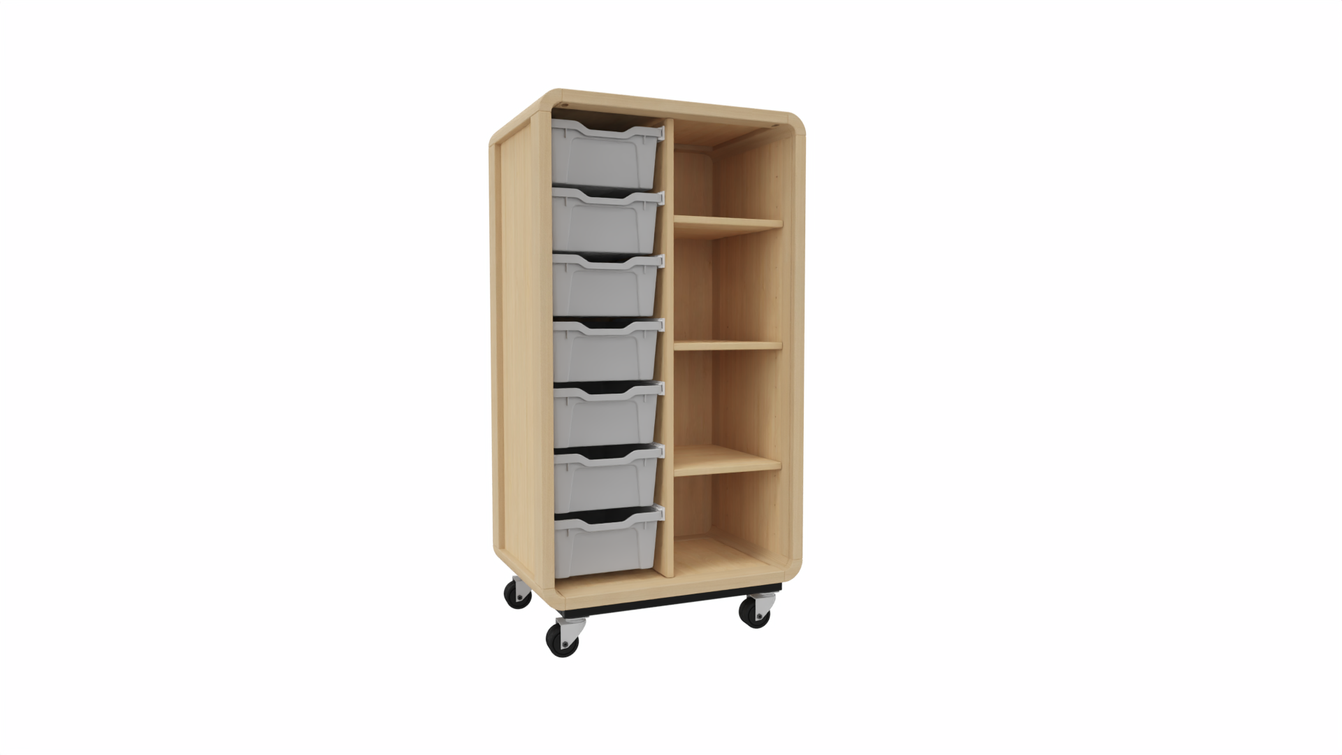 Schrank 407, 7 Schubladen