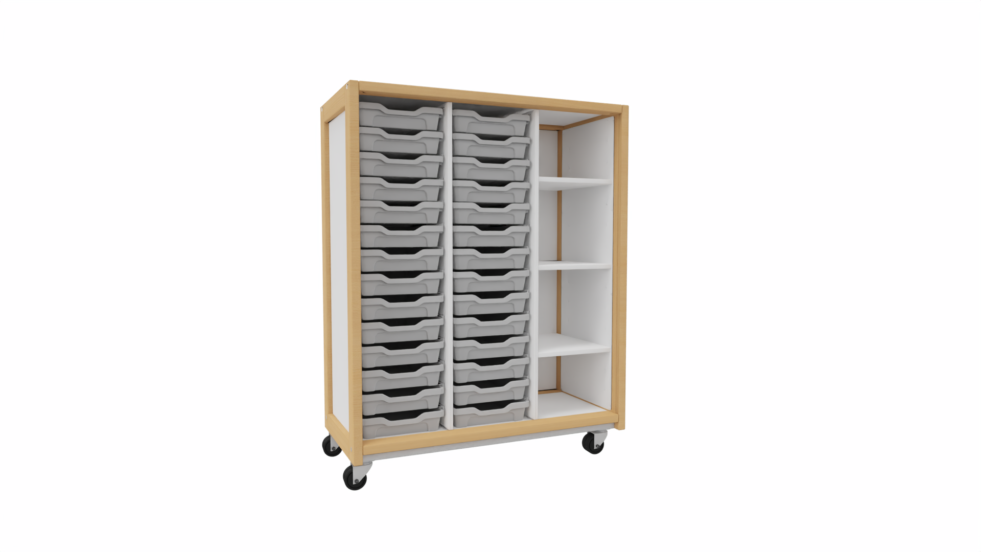 Schrank 410, 28 Schubladen