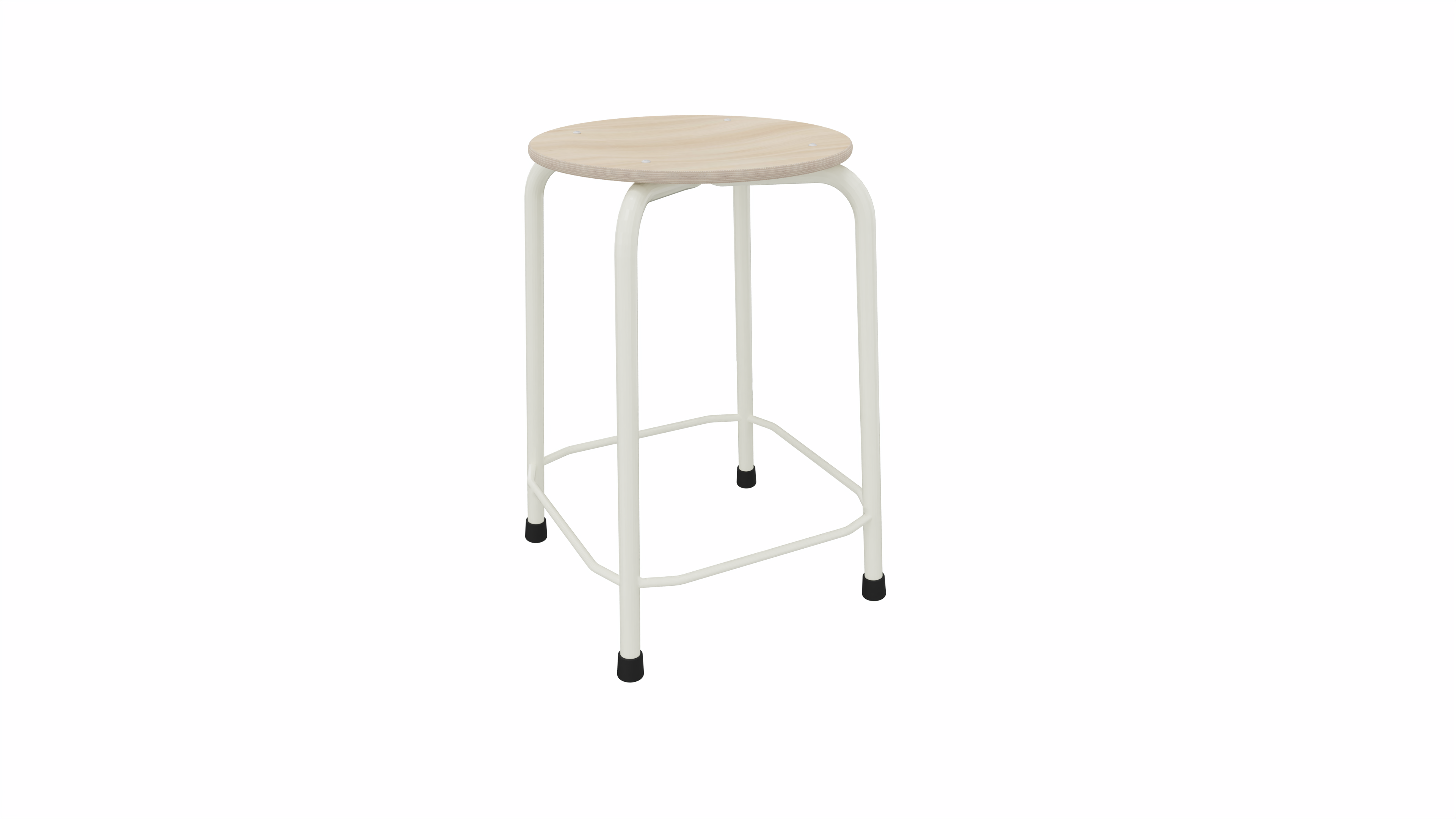 Hocker mit Fußring Hocker mit Fußring