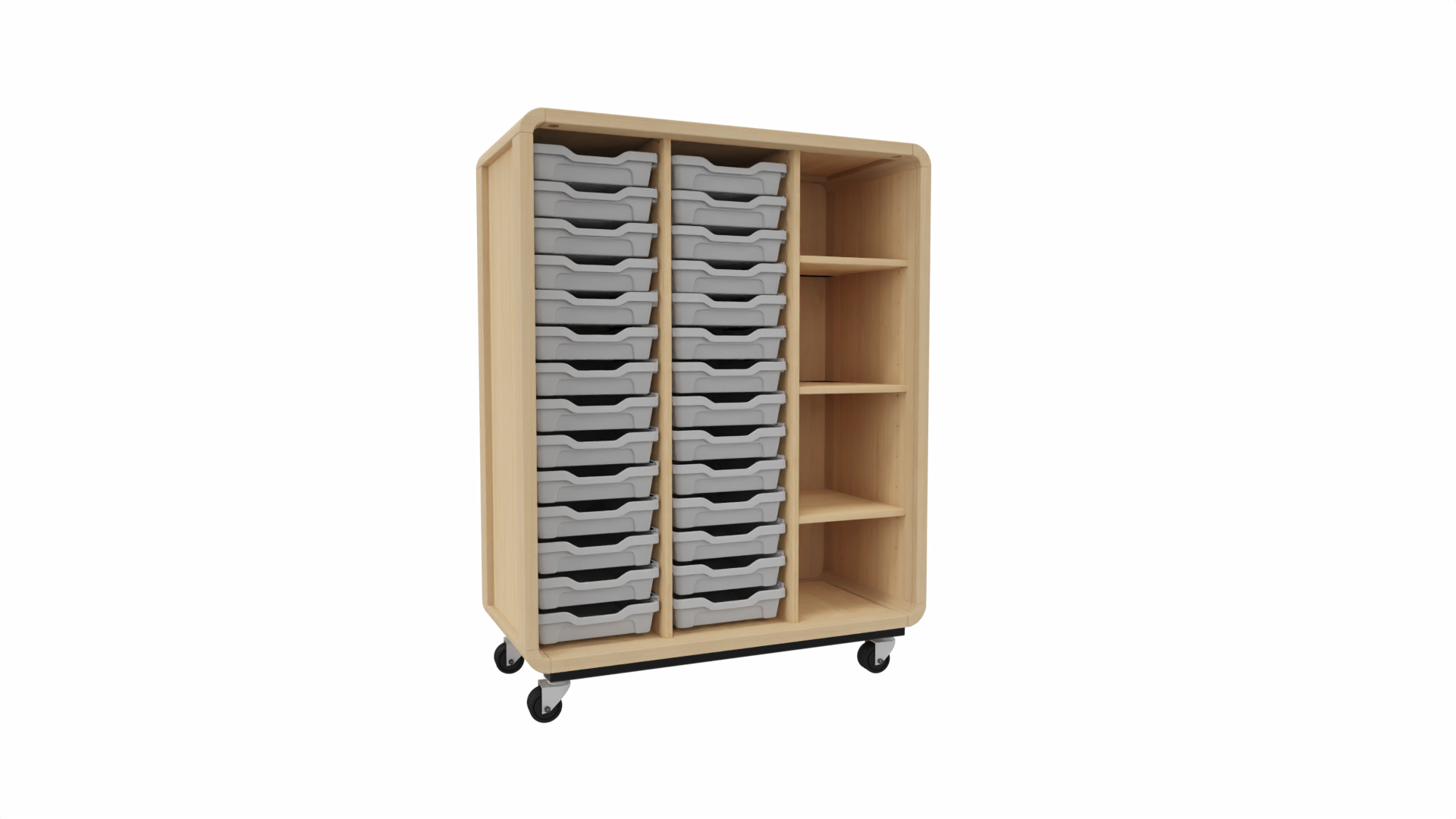 Schrank 410, 28 Schubladen