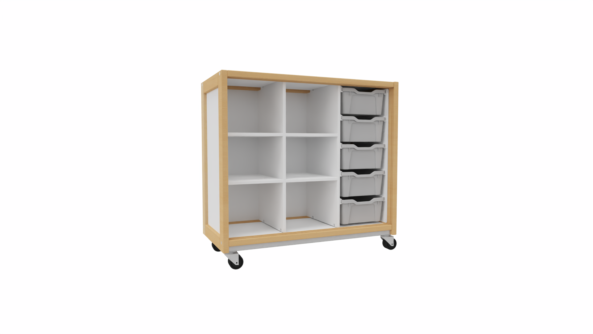 Schrank 310 mit 5 Schubladen