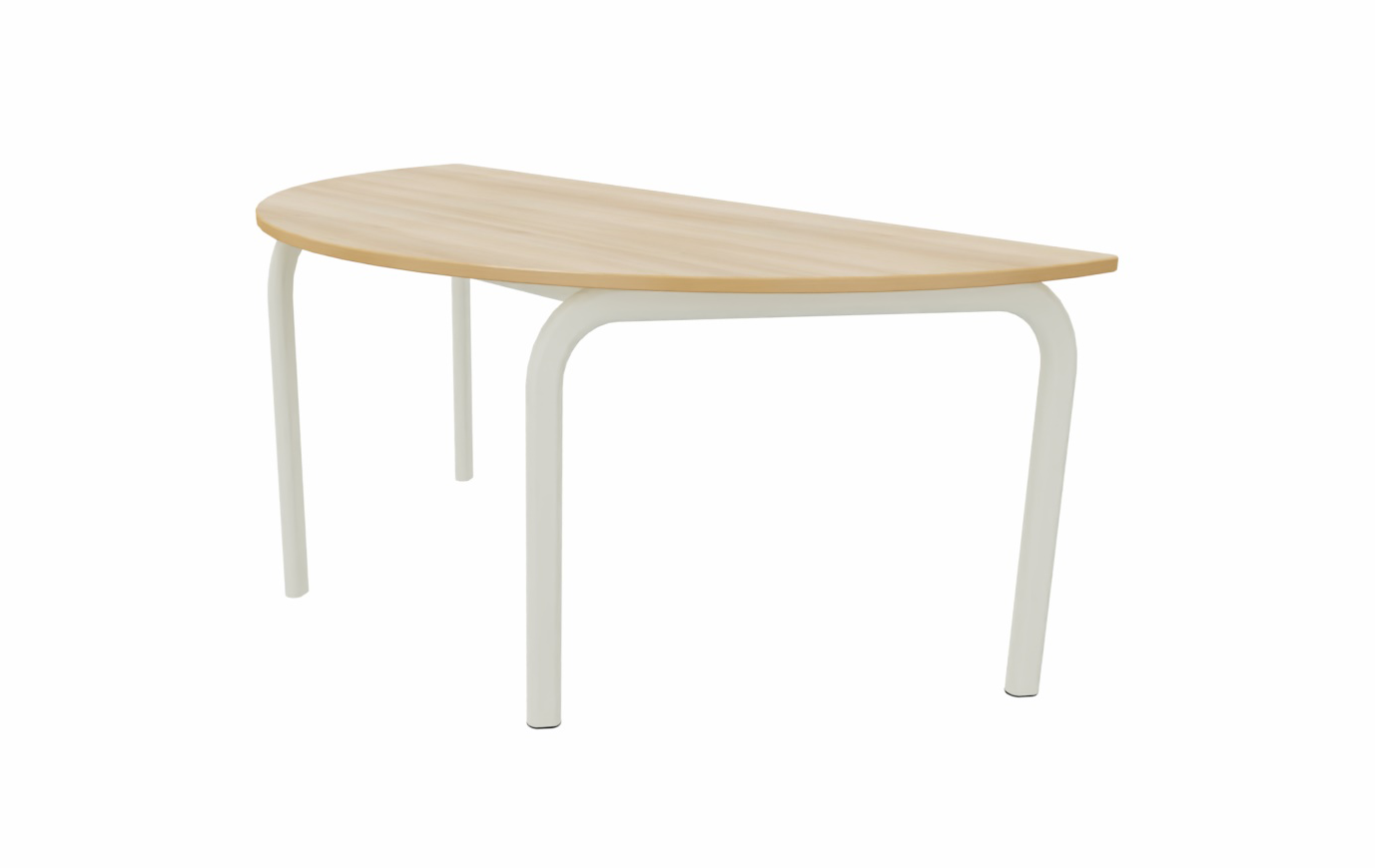 Orion Gruppentisch, halb rund