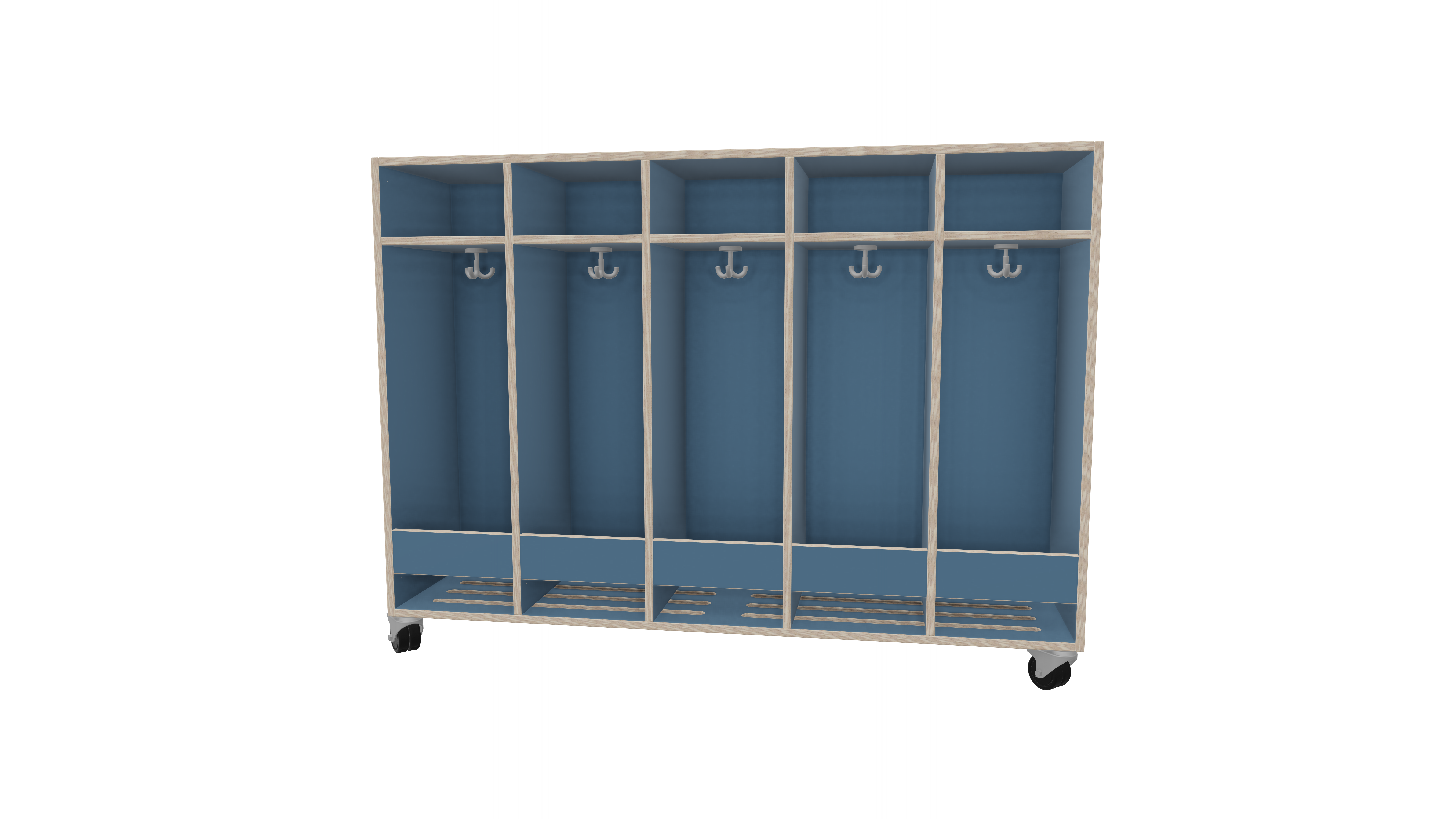 Garderobenschrank mit 5-fach | 28 cm Garderobenschrank mit 5-fach | 28 cm