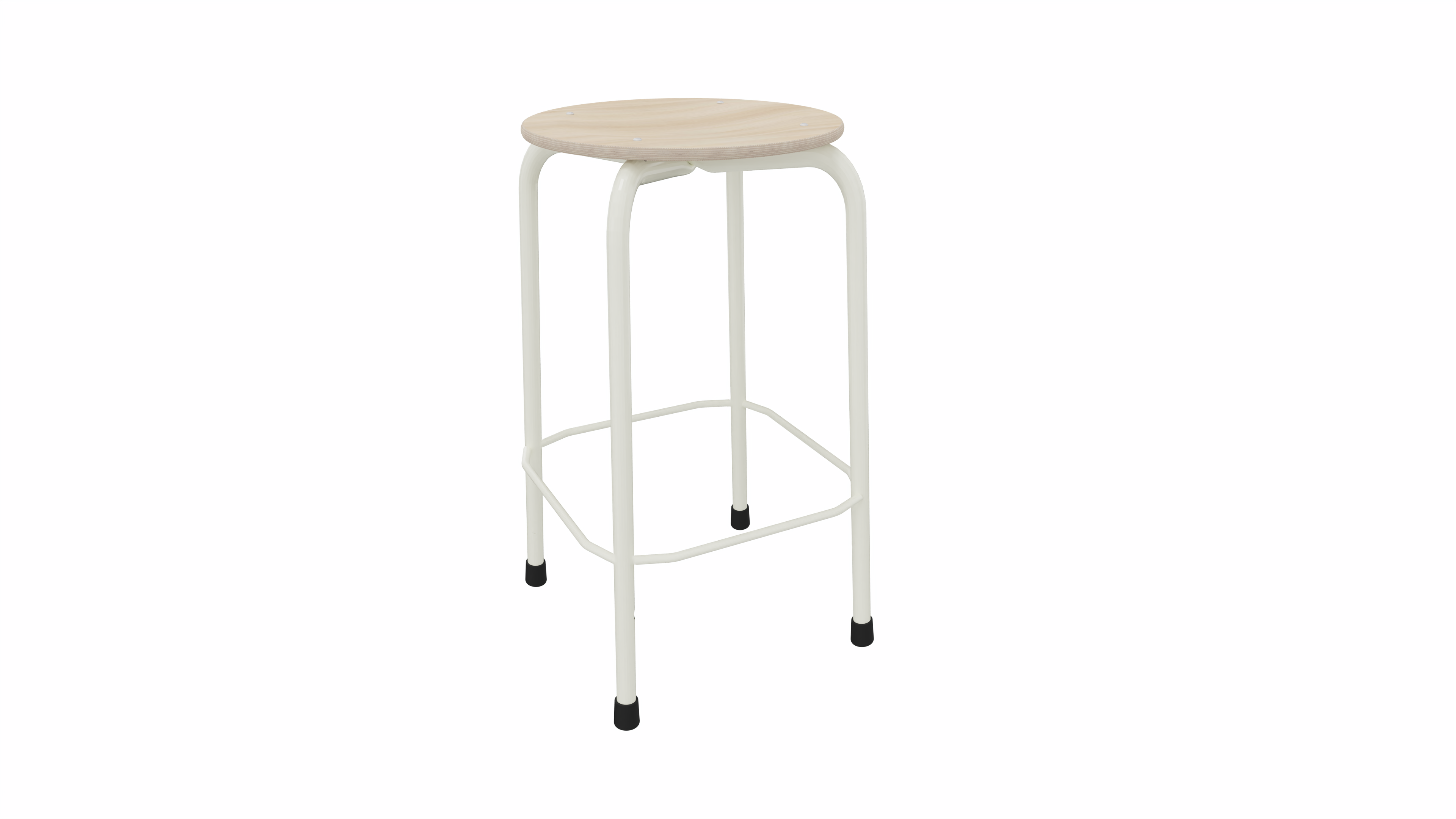 Hocker mit Fußring Hocker mit Fußring