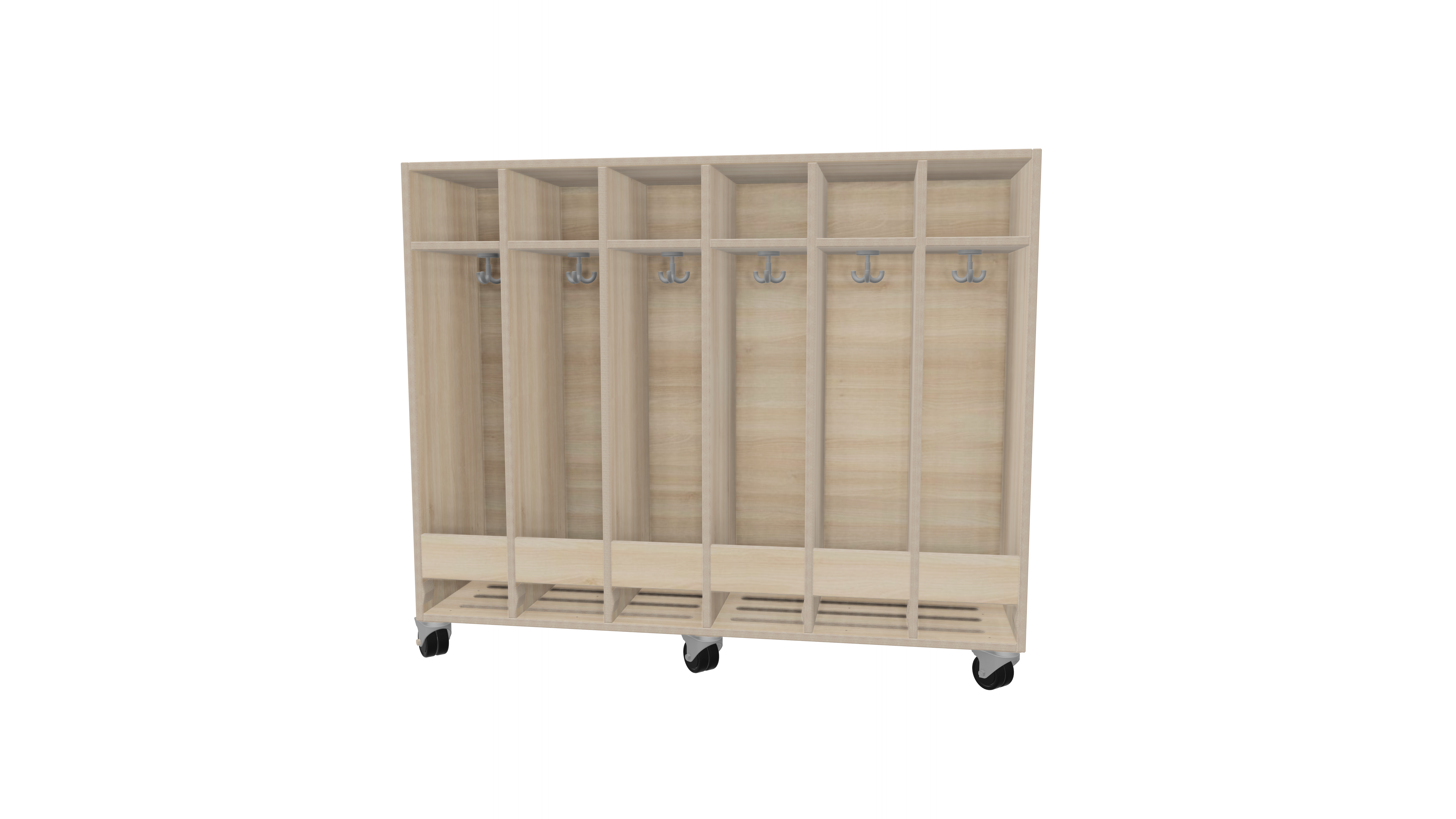 Garderobenschrank mit 6-fach | 20 cm Garderobenschrank mit 6-fach | 20 cm