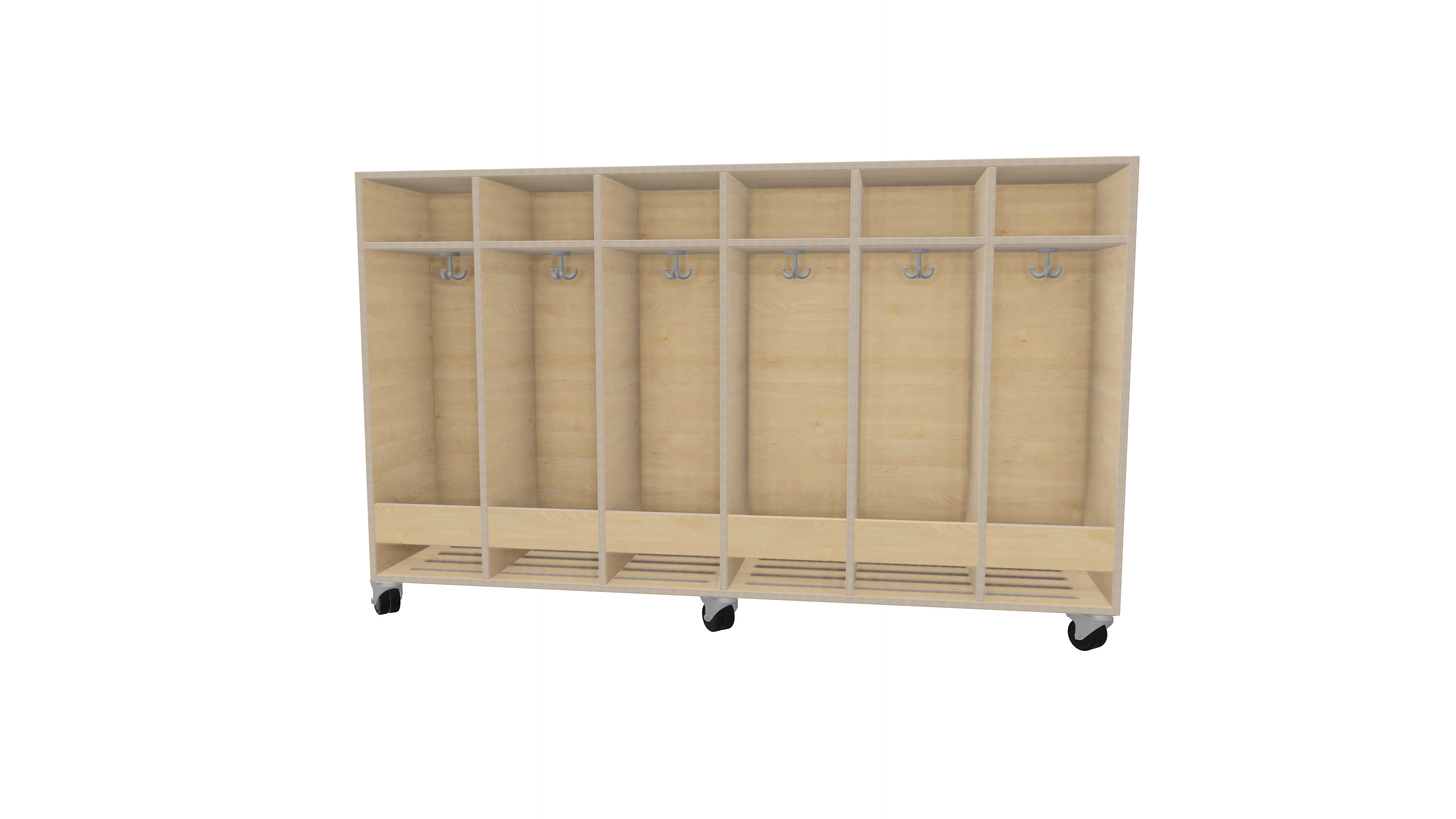 Garderobenschrank 6-fach | 28 cm Garderobenschrank 6-fach | 28 cm