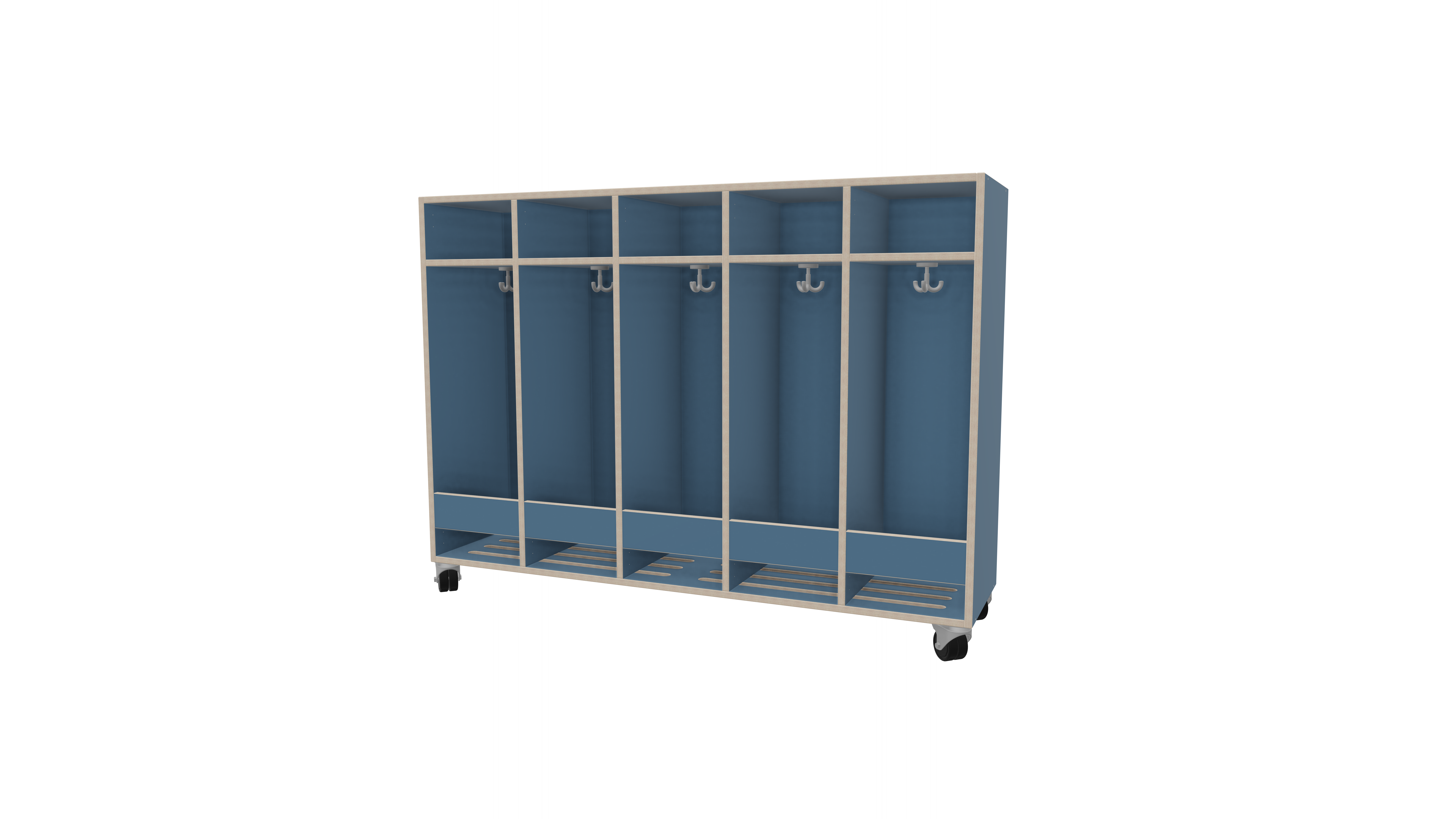 Garderobenschrank mit 5-fach | 28 cm Garderobenschrank mit 5-fach | 28 cm
