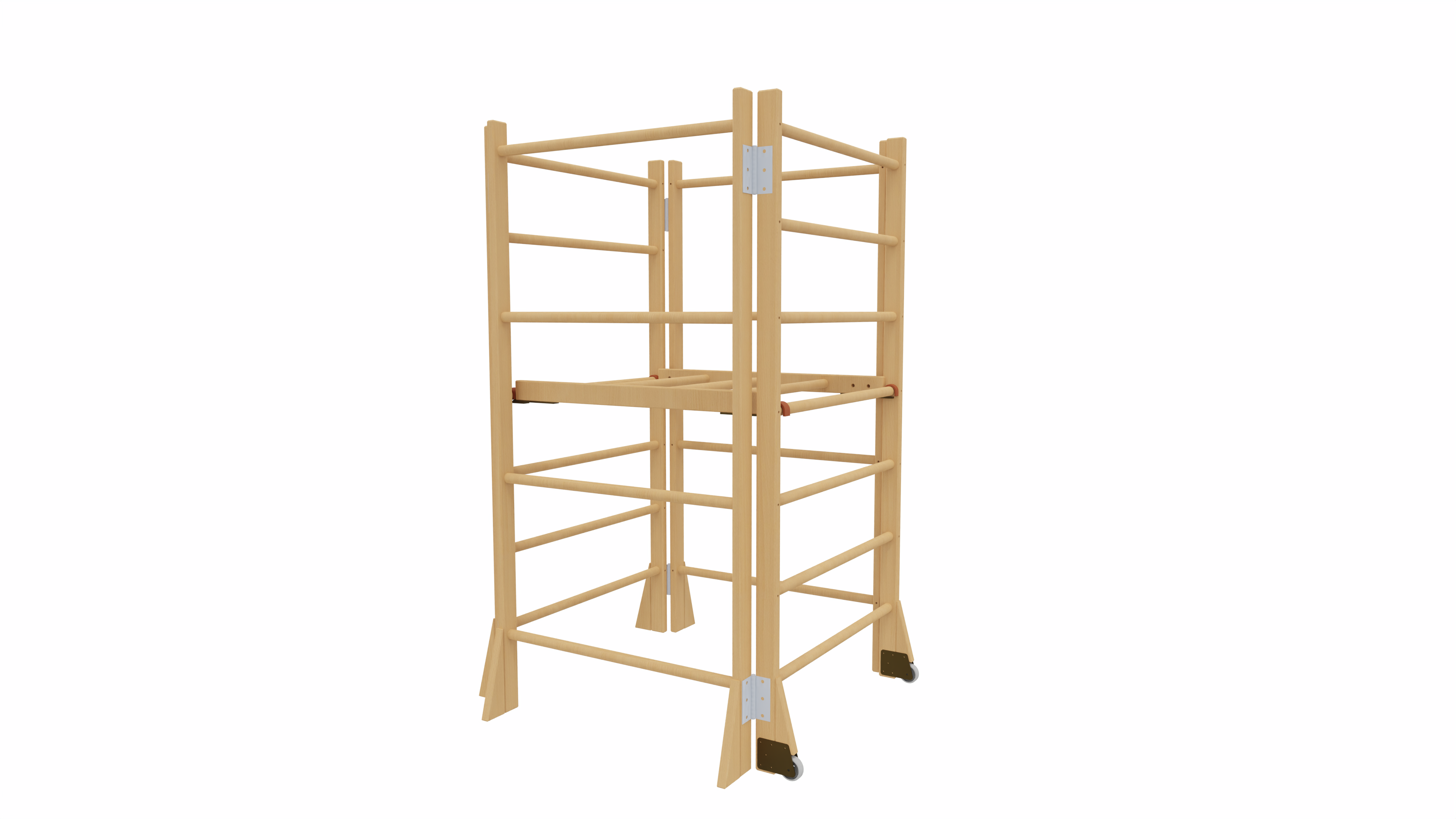 Klimwandturm, verstellbar