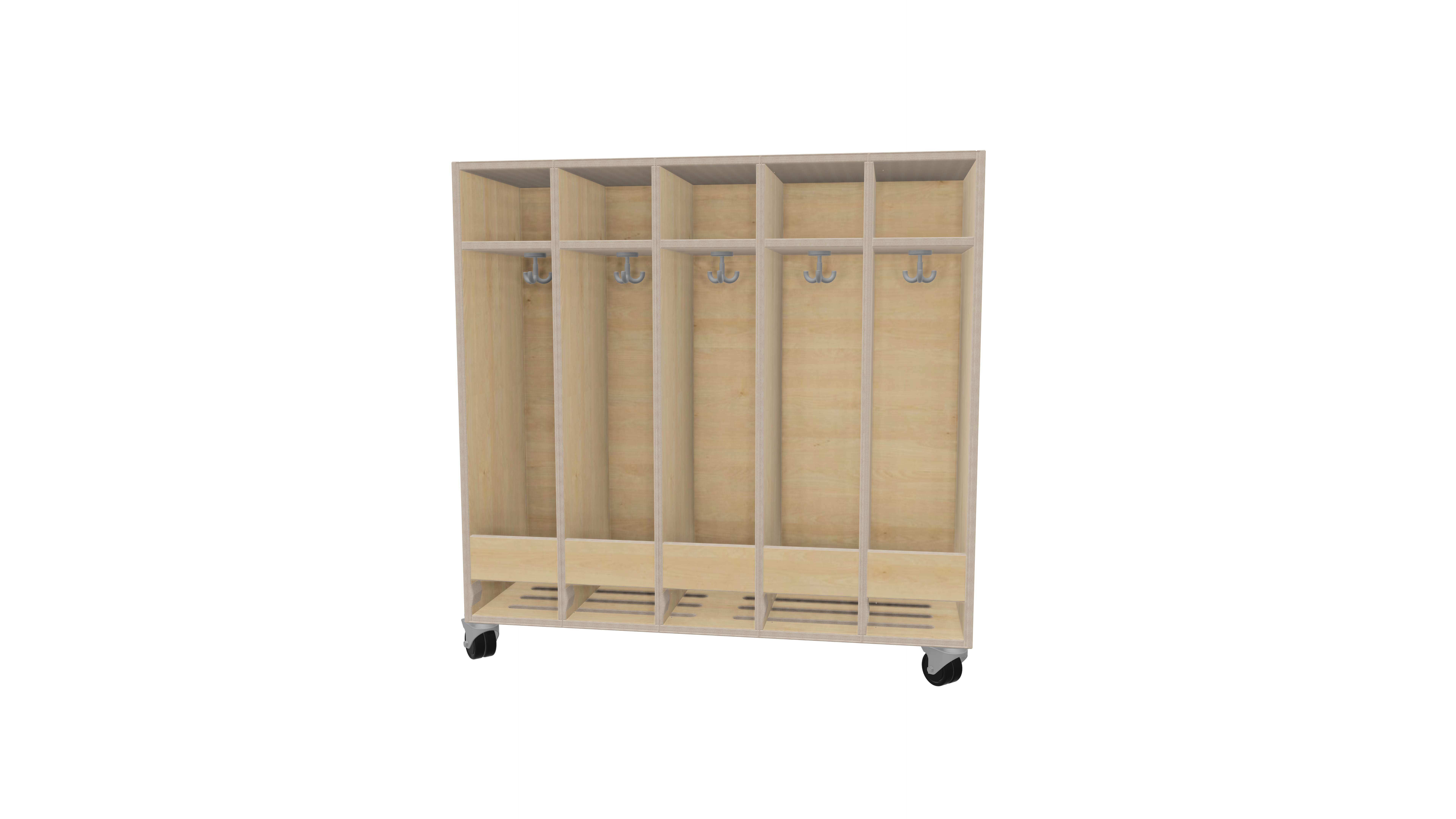 Garderobenschrank mit 5-fach | 20 cm Garderobenschrank mit 5-fach | 20 cm