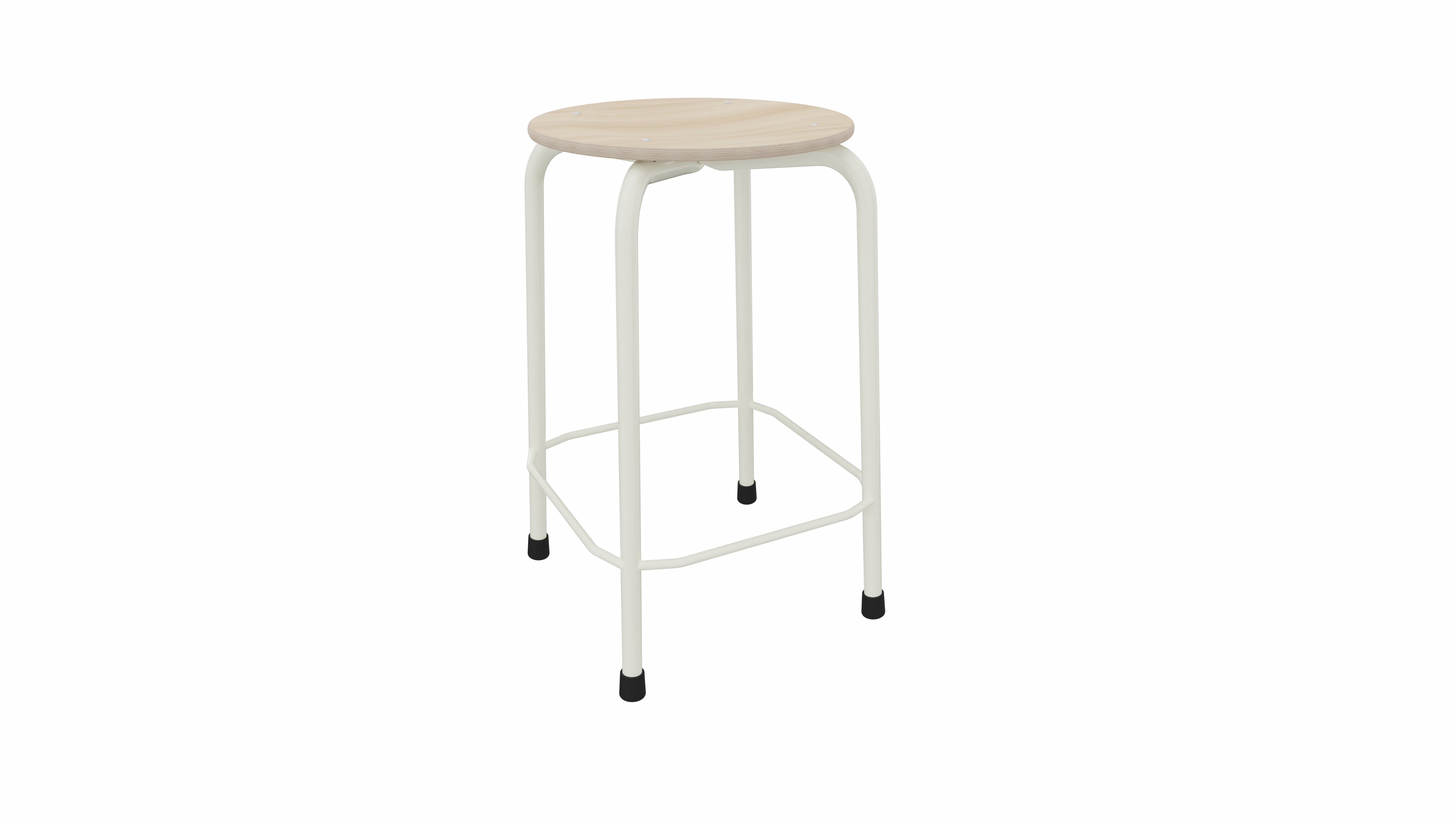 Hocker mit Fußring Hocker mit Fußring